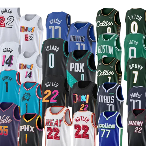 NBA Jersey Tanktop Heat - Lone Ranger - Mavericks - Suns - (80 Colorways)