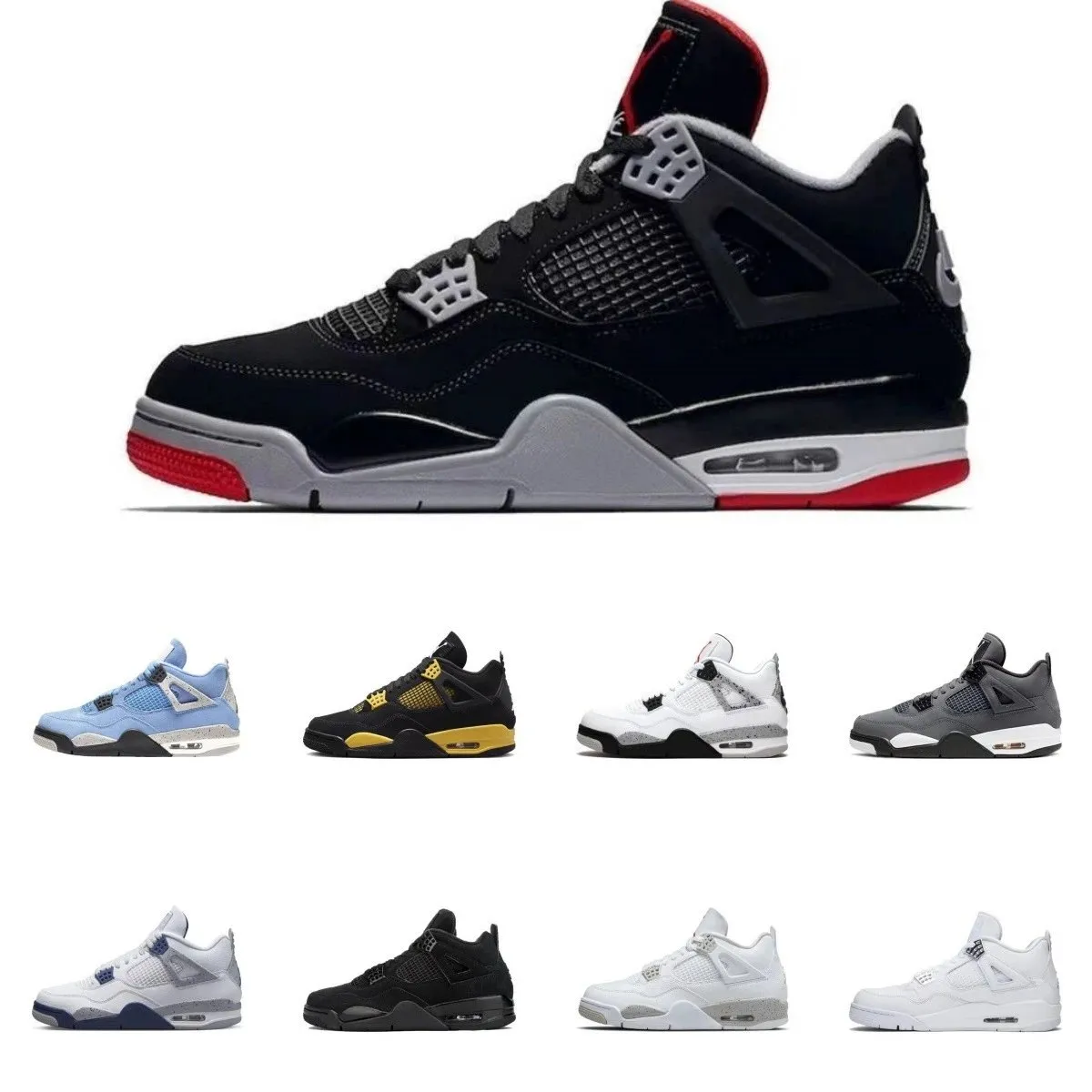 AJ4 men's shoes, women's shoes, air cushioned basketball (44)